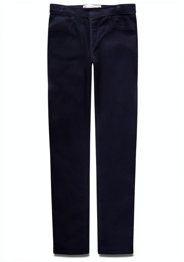 HBBQ9 Girls Leggings Soft Stretchy Fabric Four Pockets-0