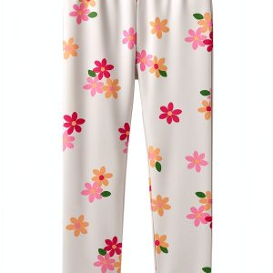 GAP Baby Girls Leggings Soft Cotton Playful Colors Sizes-0