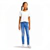 HBBQ9 Girls Leggings Soft Stretchy Fabric Four Pockets-4