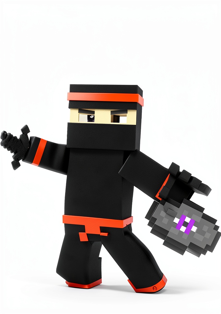 Diary of Nate the Minecraft Ninja book cover showcasing action scenes