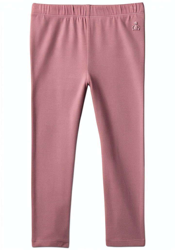 GAP baby girls leggings in Apple color on a toddler