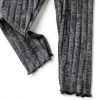 Baby Girl Leggings 4-Pack Ribbed Elastic Waist Multi-Color-5