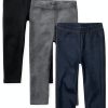 Toddler Girls Capri Leggings 3 Pack Soft Stretchy The-0