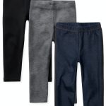 Toddler Girls Capri Leggings 3 Pack Soft Stretchy The-0